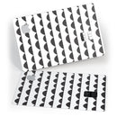 Black Rolling Hills with Tiny Polka Dots - Premium Protective Decal Skin-Kit for the Apple Credit Card