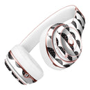 Black Rolling Hills with Tiny Polka Dots Full-Body Skin Kit for the Beats by Dre Solo 3 Wireless Headphones