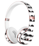 Black Rolling Hills with Tiny Polka Dots Full-Body Skin Kit for the Beats by Dre Solo 3 Wireless Headphones