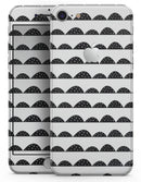 Black Rolling Hills with Tiny Polka Dots - Skin-kit for the iPhone 8 or 8 Plus