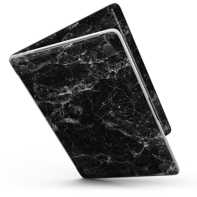 MacBook Pro with Touch Bar Skin Kit - Black_Scratched_Marble-MacBook_13_Touch_V6.jpg?