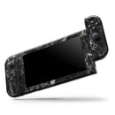 Black Scratched Marble // Skin Decal Wrap Kit for Nintendo Switch Console & Dock, Joy-Cons, Pro Controller, Lite, 3DS XL, 2DS XL, DSi, or Wii - Vinyl Skin Wrap for Nintendo Switch 2, OLED, Lite, Pro Controller, Wii & Classic Handhelds