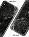 Black Scratched Marble - iPhone X Clipit Case