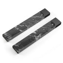 Black & Silver Marble Swirl V3 - Premium Decal Protective Skin-Wrap Sticker compatible with the Juul Labs vaping device