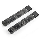 Black & Silver Marble Swirl V6 - Premium Decal Protective Skin-Wrap Sticker compatible with the Juul Labs vaping device