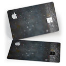 Black Unfocused Glowing Shimmer - Premium Protective Decal Skin-Kit for the Apple Credit Card