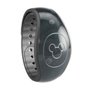 Black Unfocused Glowing Shimmer - Decal Skin Wrap Kit for the Disney Magic Band