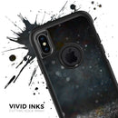 Black Unfocused Glowing Shimmer - Skin Kit for the iPhone OtterBox Cases