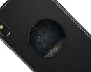 Black Unfocused Glowing Shimmer - Skin Kit for PopSockets and other Smartphone Extendable Grips & Stands