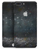Black Unfocused Glowing Shimmer - Skin-kit for the iPhone 8 or 8 Plus