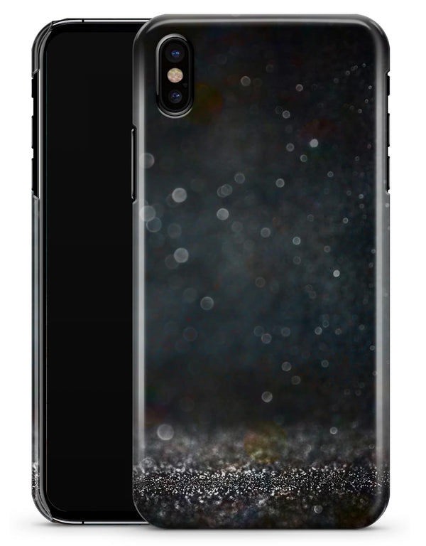 Black Unfocused Glowing Shimmer - iPhone X Clipit Case