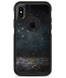 Black Unfocused Glowing Shimmer - iPhone X OtterBox Case & Skin Kits