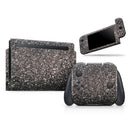 Black Unfocused Sparkle // Skin Decal Wrap Kit for Nintendo Switch Console & Dock, Joy-Cons, Pro Controller, Lite, 3DS XL, 2DS XL, DSi, or Wii - Vinyl Skin Wrap for Nintendo Switch 2, OLED, Lite, Pro Controller, Wii & Classic Handhelds