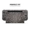 Black Unfocused Sparkle // Skin Decal Wrap Kit for Nintendo Switch Console & Dock, Joy-Cons, Pro Controller, Lite, 3DS XL, 2DS XL, DSi, or Wii