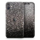 Black Unfocused Sparkle - Skin-Kit compatible with the Apple iPhone 13, 13 Pro Max, 13 Mini, 13 Pro, iPhone 12, iPhone 11 (All iPhones Available)