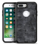 Black Watercolor Cross Hatch - iPhone 7 Plus/8 Plus OtterBox Case & Skin Kits