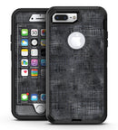 Black Watercolor Cross Hatch - iPhone 7 Plus/8 Plus OtterBox Case & Skin Kits
