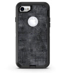 Black Watercolor Cross Hatch - iPhone 7 or 8 OtterBox Case & Skin Kits
