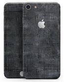 Black Watercolor Cross Hatch - Skin-kit for the iPhone 8 or 8 Plus