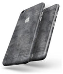 Black Watercolor Cross Hatch - Skin-kit for the iPhone 8 or 8 Plus