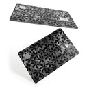 Black Watercolor Holly - Premium Protective Decal Skin-Kit for the Apple Credit Card
