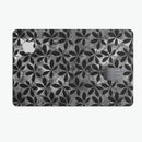 Black Watercolor Holly - Premium Protective Decal Skin-Kit for the Apple Credit Card