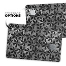 Black Watercolor Holly - Premium Protective Decal Skin-Kit for the Apple Credit Card