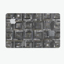 Black Watercolor Patchwork - Premium Protective Decal Skin-Kit for the Apple Credit Card