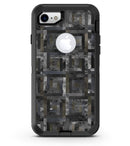 Black Watercolor Patchwork - iPhone 7 or 8 OtterBox Case & Skin Kits