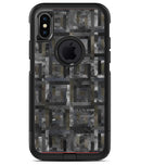 Black Watercolor Patchwork - iPhone X OtterBox Case & Skin Kits