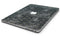 Black Watercolor Ring Pattern - MacBook Air Skin Kit