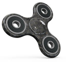 Black Watercolor Ring Pattern Full-Body Fidget Spinner Skin-Kit