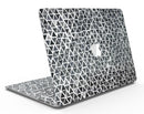 Black Watercolor Triangle Pattern - MacBook Air Skin Kit