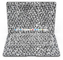 Black Watercolor Triangle Pattern - MacBook Air Skin Kit