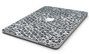 Black Watercolor Triangle Pattern - MacBook Air Skin Kit
