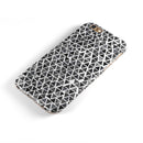 Black Watercolor Triangle Pattern iPhone 6/6s or 6/6s Plus 2-Piece Hybrid INK-Fuzed Case