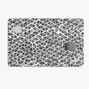 Black Watercolor Triangle Pattern - Premium Protective Decal Skin-Kit for the Apple Credit Card