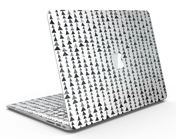 Black Watercolor Triangle Pattern V2 - MacBook Air Skin Kit