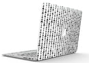 Black Watercolor Triangle Pattern V2 - MacBook Air Skin Kit