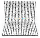 Black Watercolor Triangle Pattern V2 - MacBook Air Skin Kit