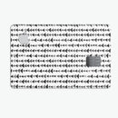 Black Watercolor Triangle Pattern V2 - Premium Protective Decal Skin-Kit for the Apple Credit Card