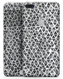 Black Watercolor Triangle Pattern - Skin-kit for the iPhone 8 or 8 Plus