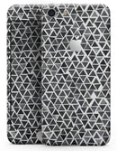 Black Watercolor Triangle Pattern - Skin-kit for the iPhone 8 or 8 Plus