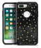 Black Watercolor and Gold Glimmer Polka Dots - iPhone 7 Plus/8 Plus OtterBox Case & Skin Kits