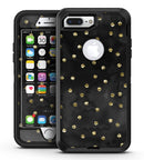 Black Watercolor and Gold Glimmer Polka Dots - iPhone 7 Plus/8 Plus OtterBox Case & Skin Kits