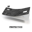 Black Watercolor with White Chevron - Premium Protective Decal Skin-Kit for the Apple Credit Card