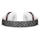 Black Watercolor with White Chevron Full-Body Skin Kit for the Beats by Dre Solo 3 Wireless Headphones