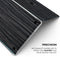 Black Wood Texture - Skin Decal Wrap Kit Compatible with the Apple MacBook Pro, Pro with Touch Bar or Air (11", 12", 13", 15" & 16" - All Versions Available)