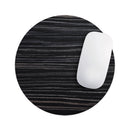 Black Wood Texture// WaterProof Rubber Foam Backed Anti-Slip Mouse Pad for Home Work Office or Gaming Computer Desk