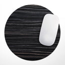 Black Wood Texture// WaterProof Rubber Foam Backed Anti-Slip Mouse Pad for Home Work Office or Gaming Computer Desk